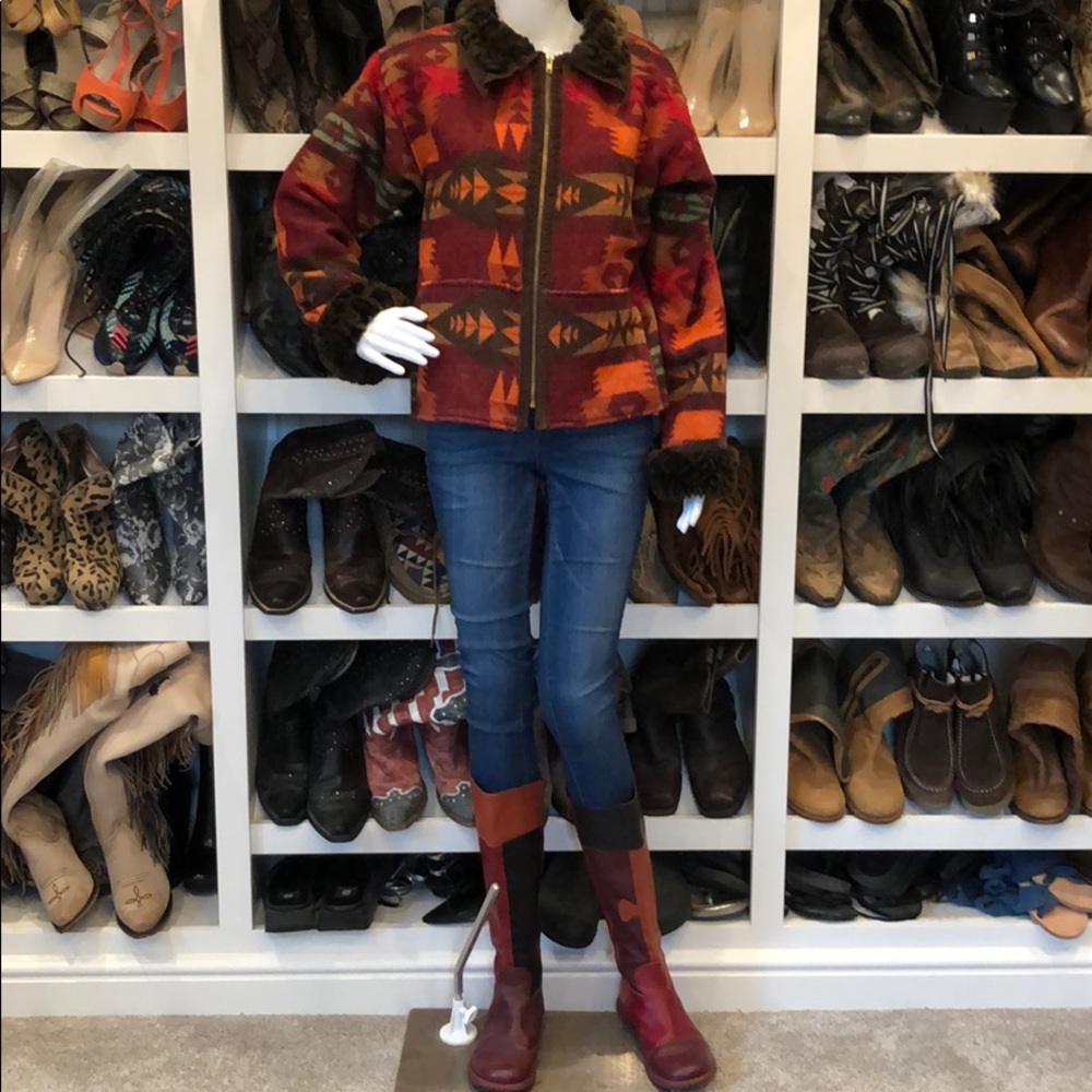 Tasha Polizzi Saddle Blanket Jacket💋